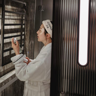 Load image into Gallery viewer, Plush Egg Spa Headband