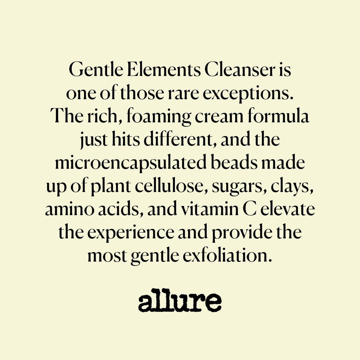 Gentle Elements Cleansing Foam