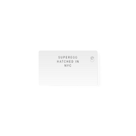 Load image into Gallery viewer, A minimalist, single white Digital Gift Card centered on a transparent background. The clean design features the Superegg logo and "Hatched in NYC" text, serving as a versatile and thoughtful gift for premium vegan skincare.