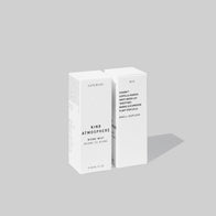 Load image into Gallery viewer, A studio shot showing the front and side of the travel-sized 30ml Kind Atmosphere Biome Mist packaging. The FSC-certified paper boxes list key ingredients such as Cicaria™, Centella Asiatica, and White Water Lily, highlighting the product's barrier-supporting and soothing benefits.