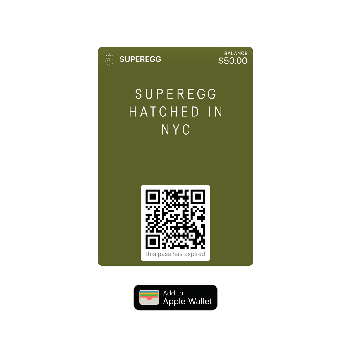 Superegg clean beauty vegan skincare Gift card