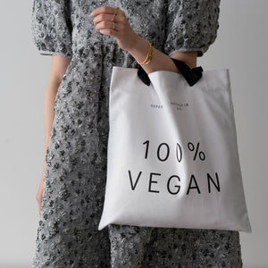 Superegg clean beauty vegan skincare Tote 100% vegan