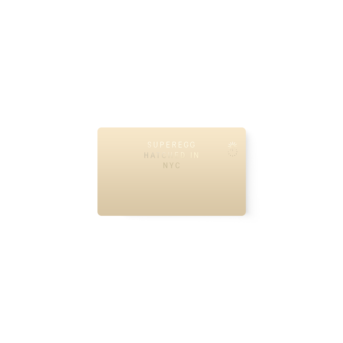 Superegg clean beauty vegan skincare Gift card
