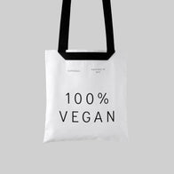 Load image into Gallery viewer, 100% Vegan Tote
