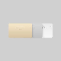Load image into Gallery viewer, A minimalist studio shot of two Digital Gift Cards stacked together, one in gold and one in white. The elegant design features the Superegg logo, symbolizing a thoughtful gift of self-care and balanced skin rituals for any occasion.